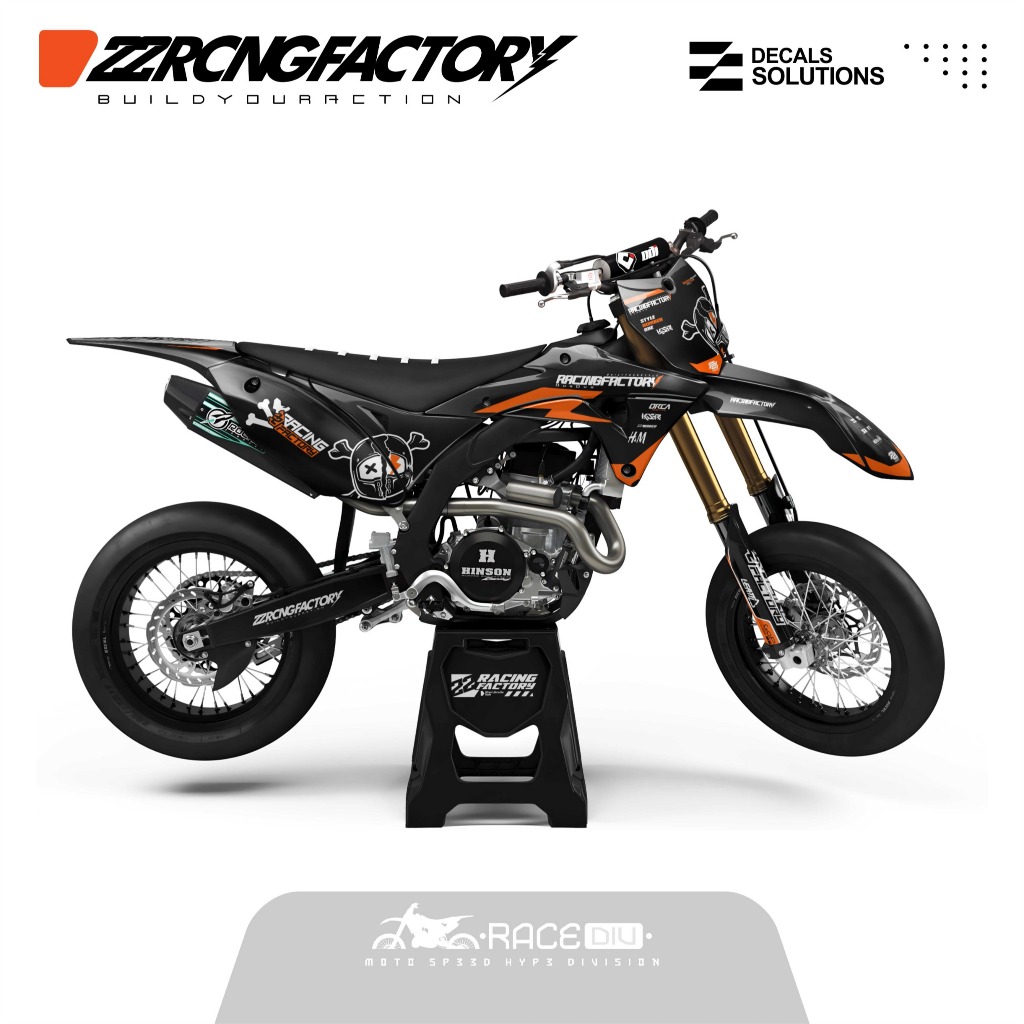 DECAL STIKER KLX GORDONS / KLX BF / DTRACKER / CRF 150L FULL BODY COSTUM