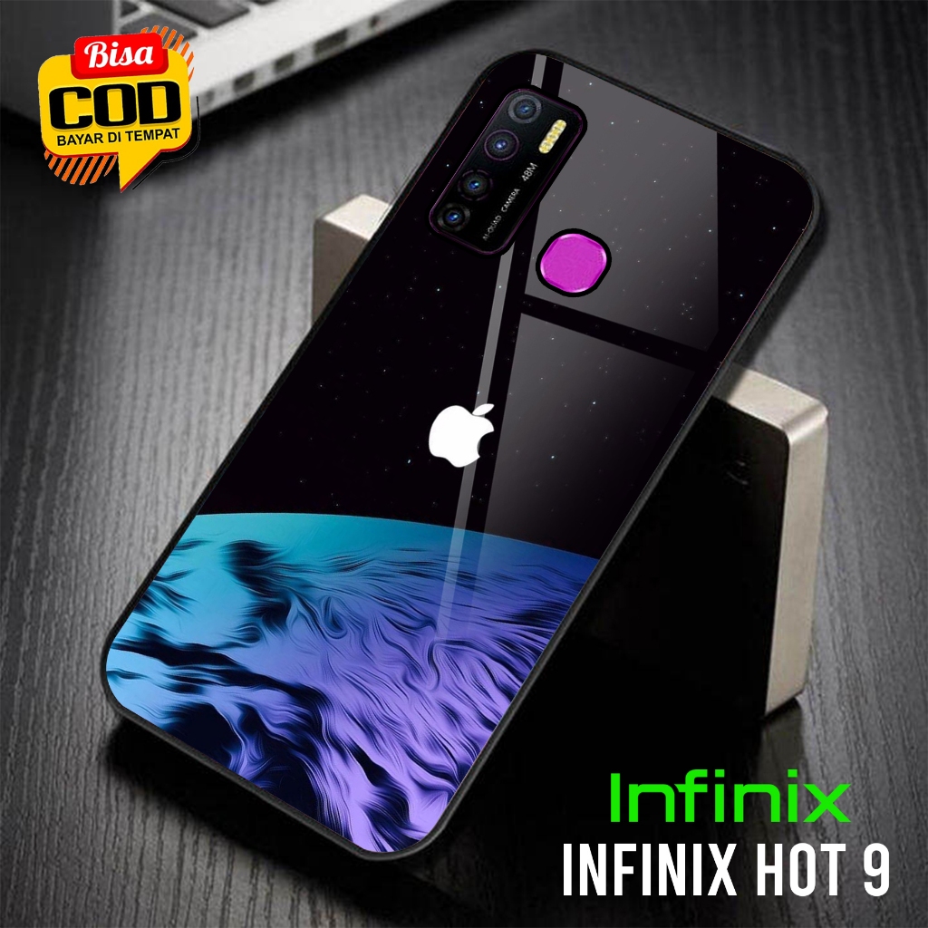 Toly Case Infinix Hot 9 Terbaru [ IPhone Logo Magsafe ] - Casing hp Infinix Hot 9 - Case Hp Infinix 