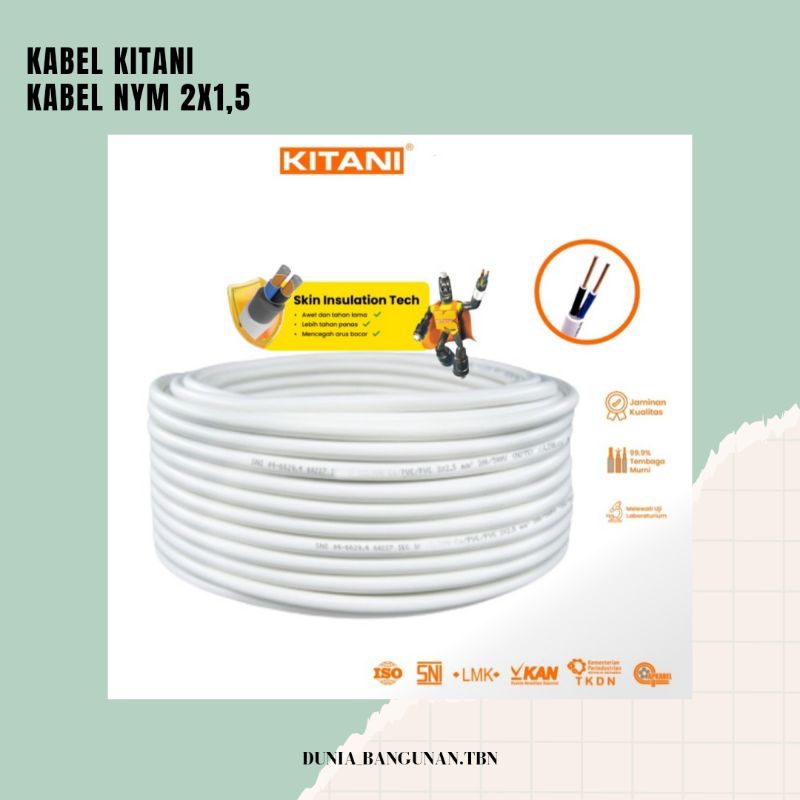 KABEL NYM KITANI 2X1.5