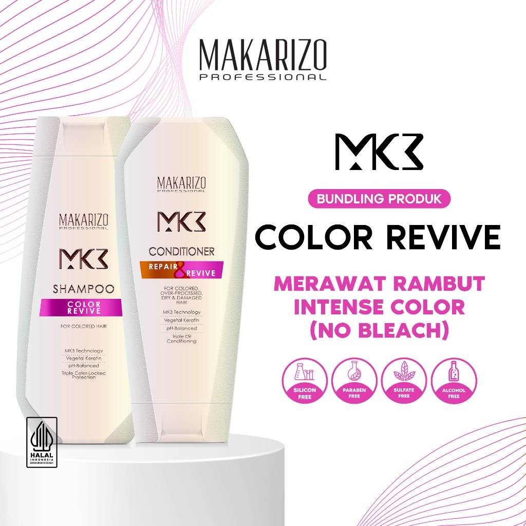 Makarizo Professional MK3 Color Revive Shampoo & Conditioner Bundle