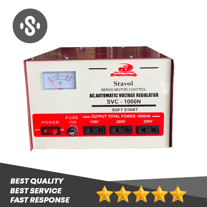 STAVOLT MATSUNAGA SVC-1000VA/WATT