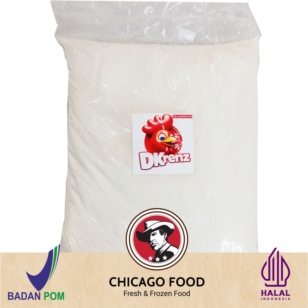 

Tepung Breader Ayam Fried Chicken 1 Kg D'Krenz