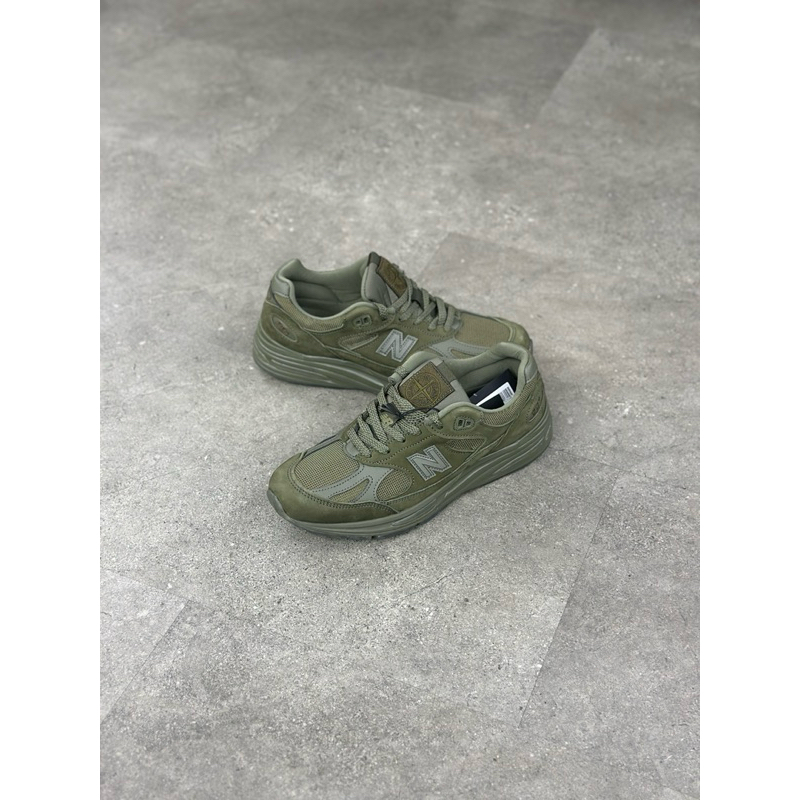 New Balance x Stone Island 991v2 Miuk Ghost Pack Millitary Green 100% Original