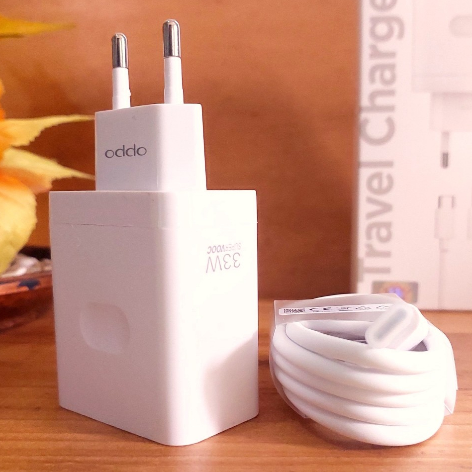 Casan Oppo 33 Watt / Charger HP Oppo 33 Watt. [FAST CHARGING AKTIF]  VCB3HEAEH
