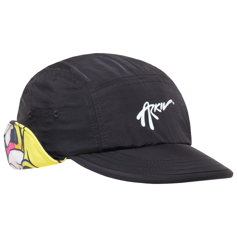 Arkiv Earflap 5panel Black