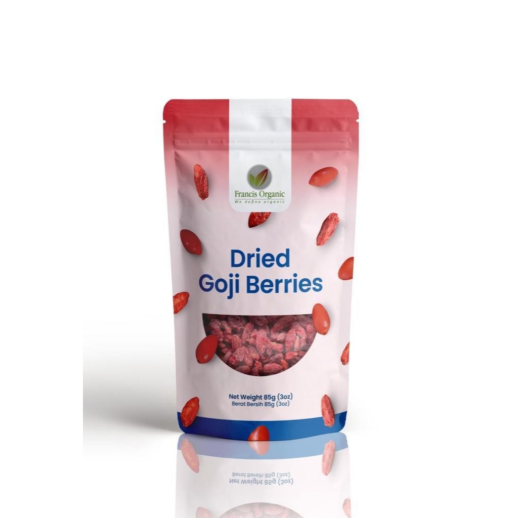 

Dried Goji Berries 85 G Francis Organic