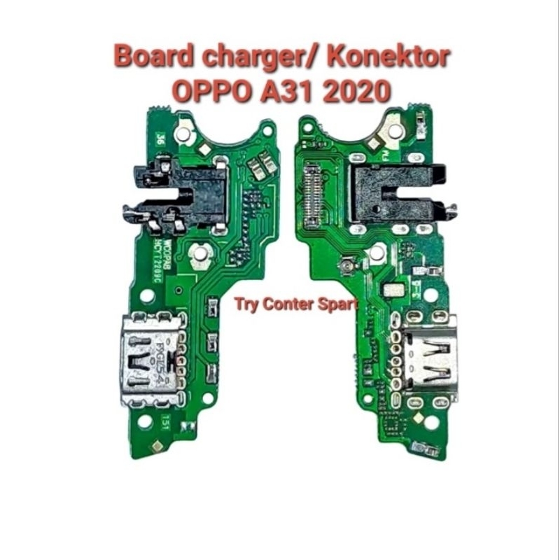 Papan Cas OPPO A31 2020 Konektor Cas ORIGINAL