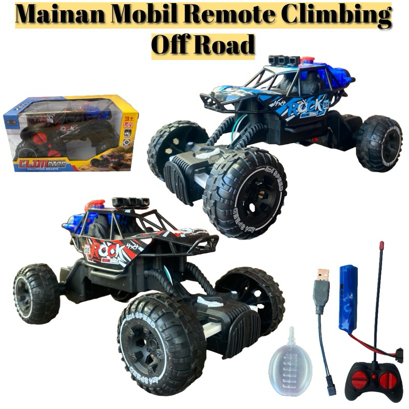 MURAH(BISA COD)MAINAN MOBIL REMOTE CONTROL OFF ROAD CLIMBING RC ROCK