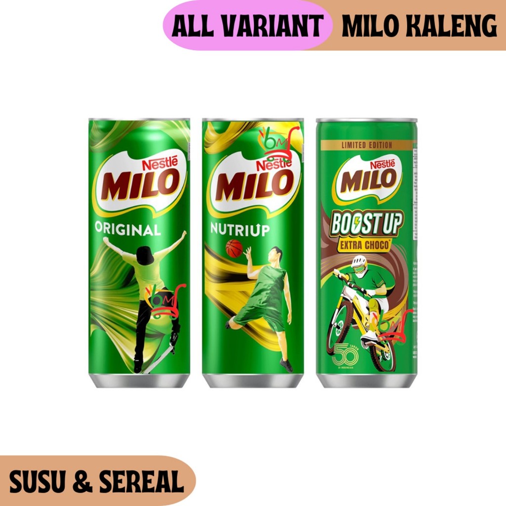 

Milo Kaleng Susu Cokelat Siap Minum All Variant