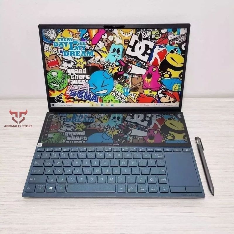 Asus zenbook duo ux481fl core i7-10510U Mx250 Ram 16Gb SSD 512Gb Fullset