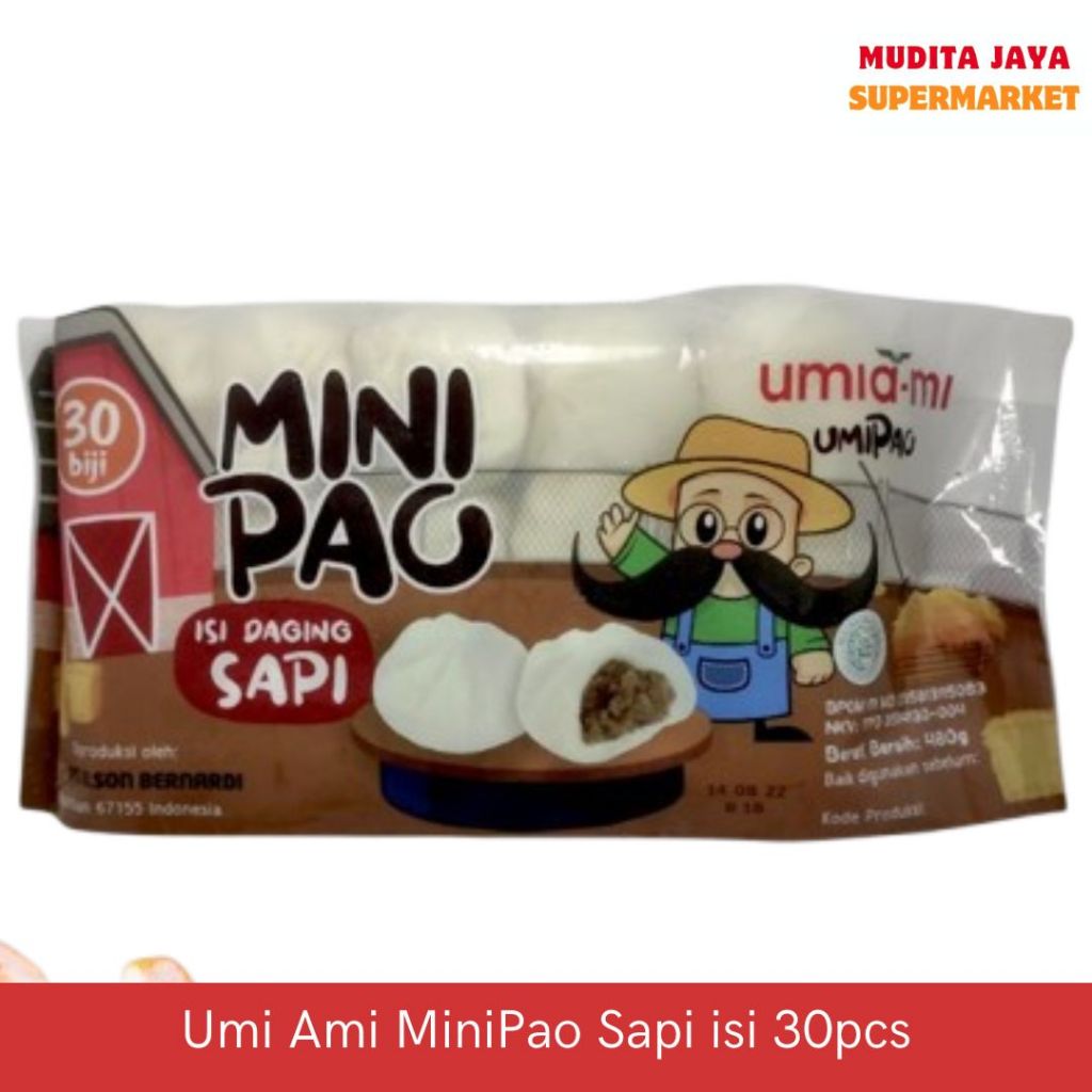 

Umiami Minipao Rasa Sapi isi 30pcs Medan