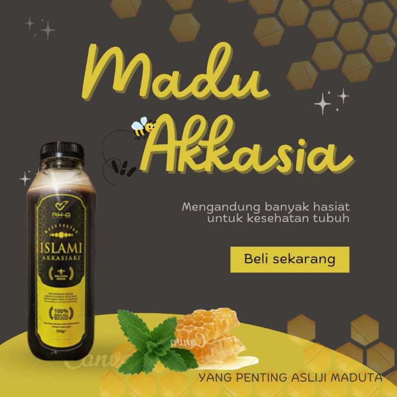 

Madu RUQIAH AKKASIAKI 250 ML ASLI
