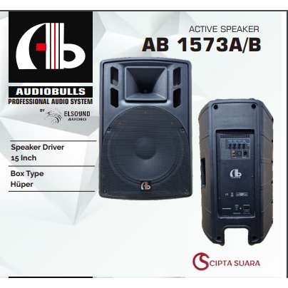 Speaker Active 15 INCH AB 1573 B AudioBULLS