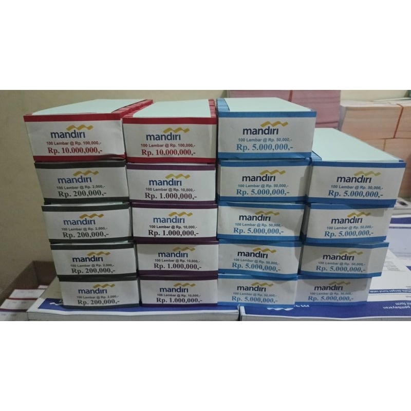 

Ban Uang Bank Mandiri semua nominal