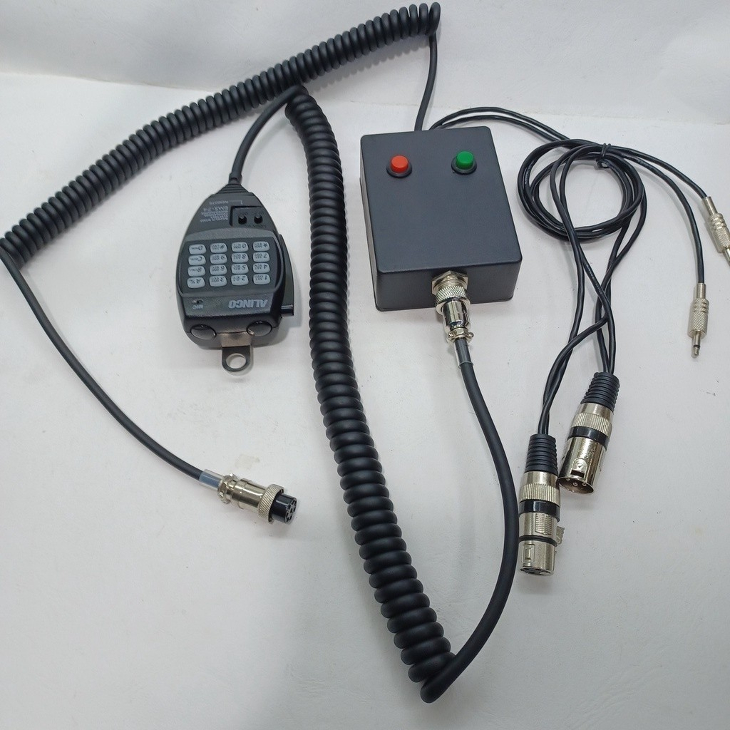 PTT SOUNDCARD V8 RIG ICOM 2300H TO MIXER