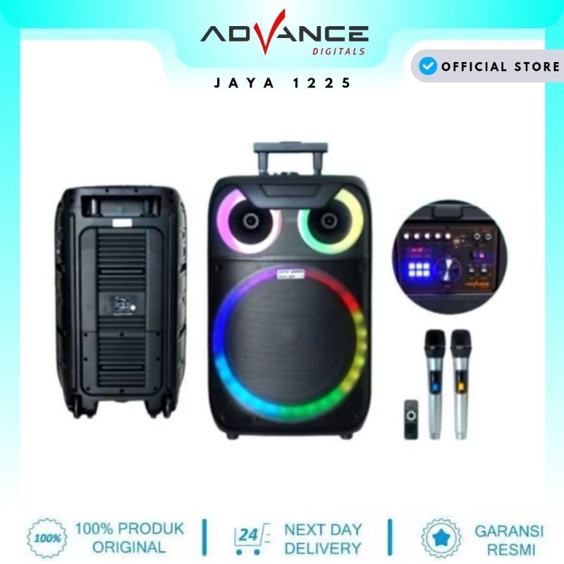 ADVANCE K1212H K 1212H SPEAKER MEETING PORTABLE 12 INCH + 2 MIC WIRELESS