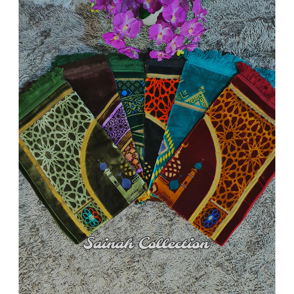 Sejadah Turkie Ar - Rahman Gold