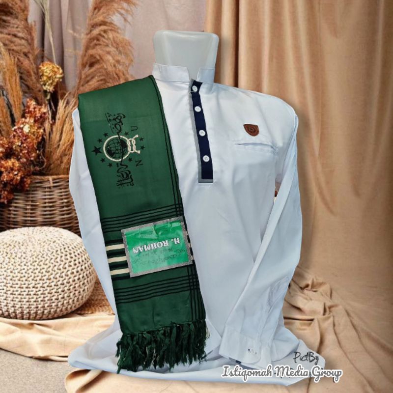 Sorban Rida Pria Santri Pondok Pesantren Motif NU