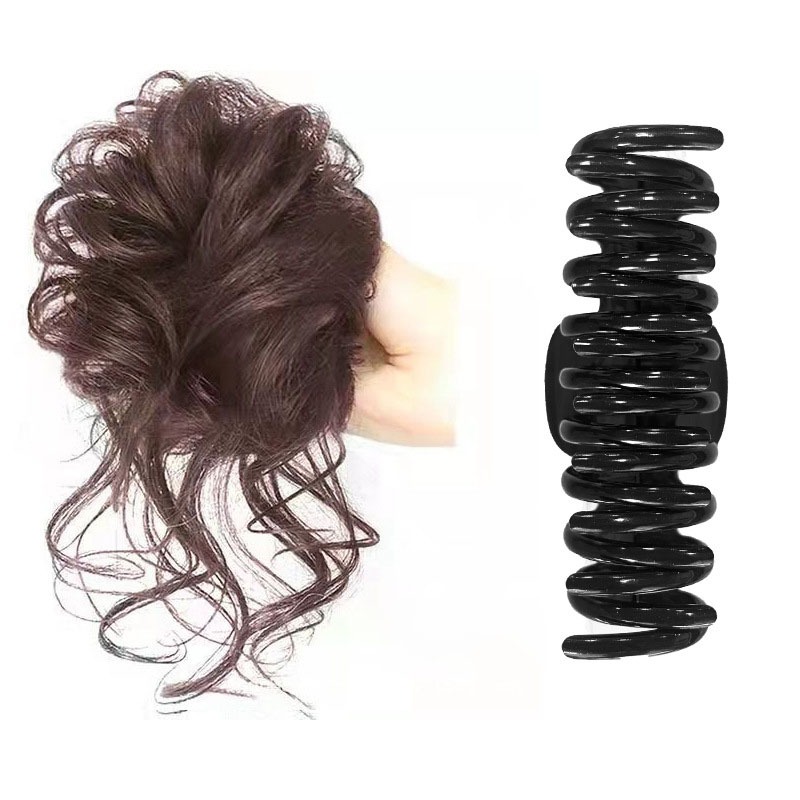 Wave_Dass - Rambut Palsu Wanita Jepit Wig Extension Ponytail Konde Cepol Korea
