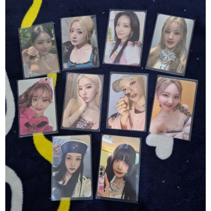 Photocard Official Girl Group Twice Itzy Red velvet Stayc kiss of life gidle looseamble loona Hyunji