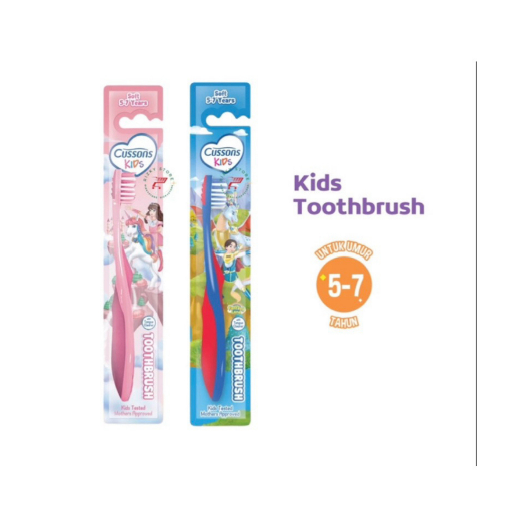 Cussons Kids Toothbrush 5-7 tahun / Cusson Sikat Gigi Anak Murah Berkualitas Cussons Sikat Gigi Anak