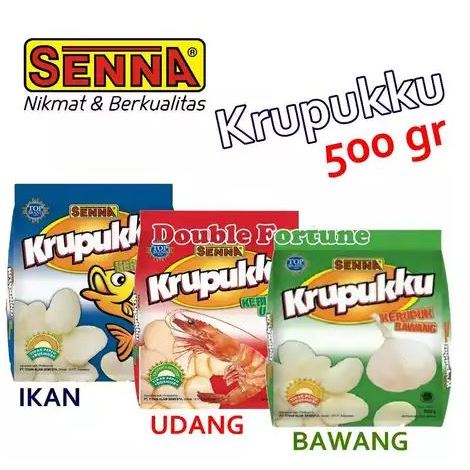 

SENNA KERUPUKKU Rasa UDANG BAWANG IKAN 250gr & 500gr Kerupuk Mentah