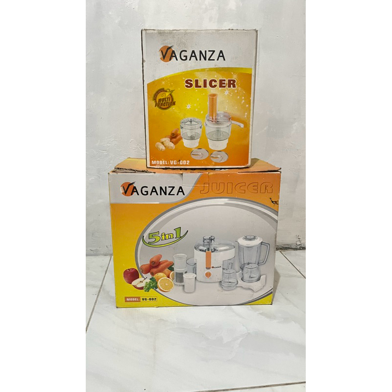 VAGANZA Juicer 5 in 1 dan Slicer