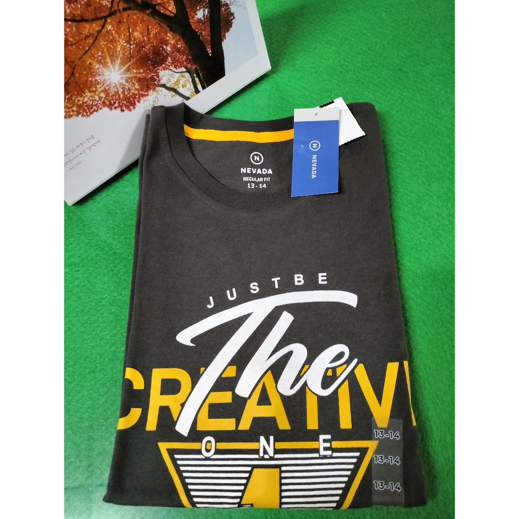 KAOS ANAK LAKI LAKI TANGGUNG NEVADA SIZE 13-14 MATAHARI BRANDED ORIGINAL MURAH