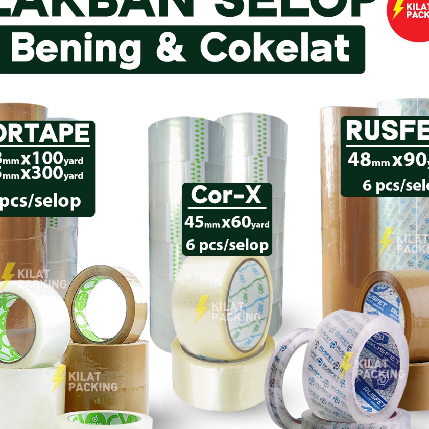 

HJ6 Lakban Cope Plakban Selotip Lakban Ekonomis Selop
