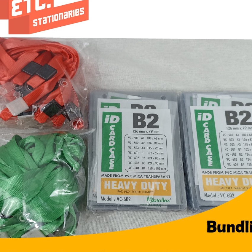 

FG2 Bundling Id Card B2 Tali Nylon Soft PVC NYLKSFP