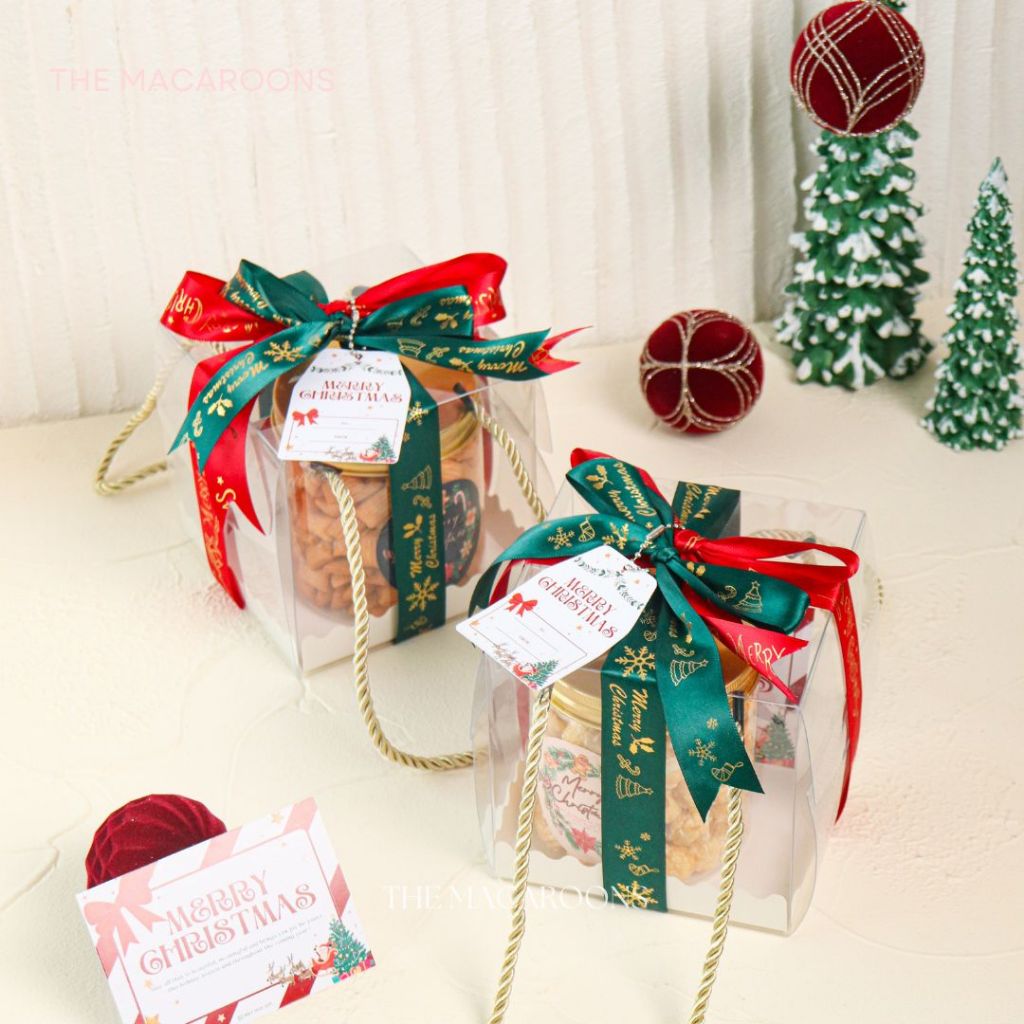 

Hampers Natal Box Mika isi 1 Jar Kue Kering / Christmas Parcel Souvenir