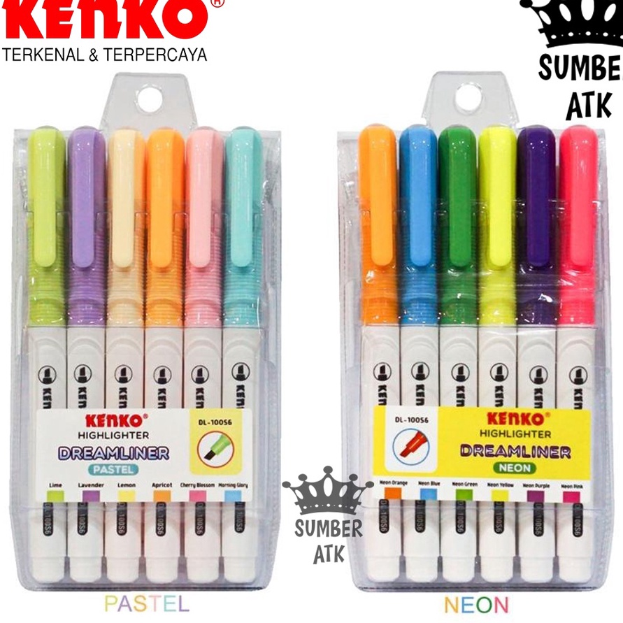 

KP8 Hhlhter KENKO DREAMR 6 Set PASTEL NEON DL1S6