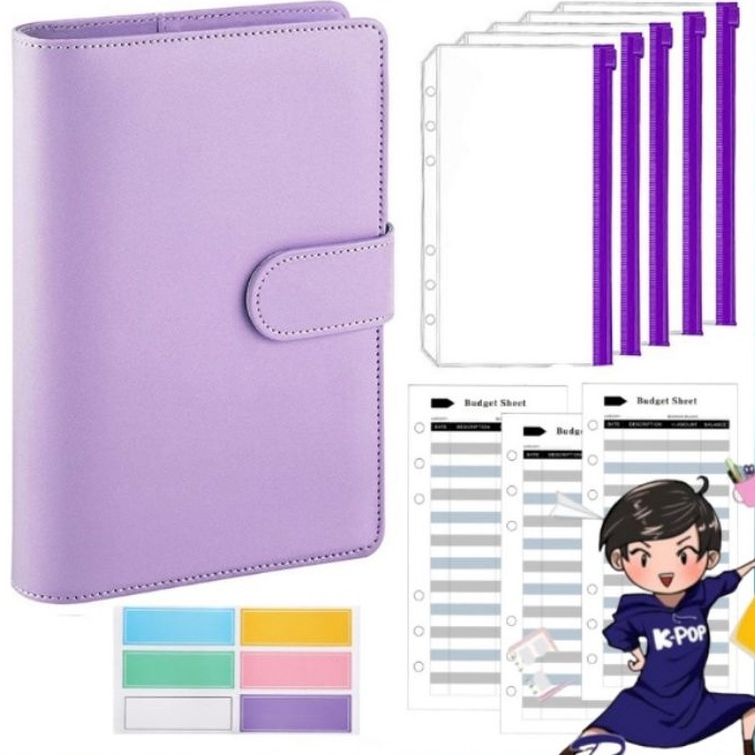 

Bonuskan SET LENGKAP Binder A6 6 Ring Budgeting Planner Nabung Value Pack