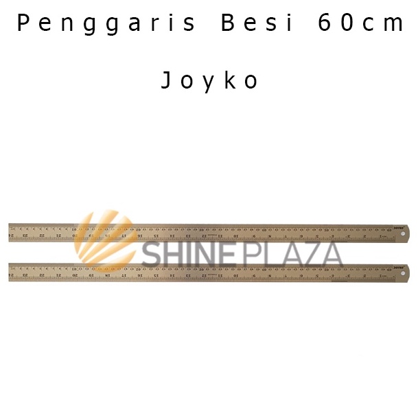 

Spesial Penggaris Besi Joyko 6cm Stainless Steel Ruler Joyko RLST6 6 cm