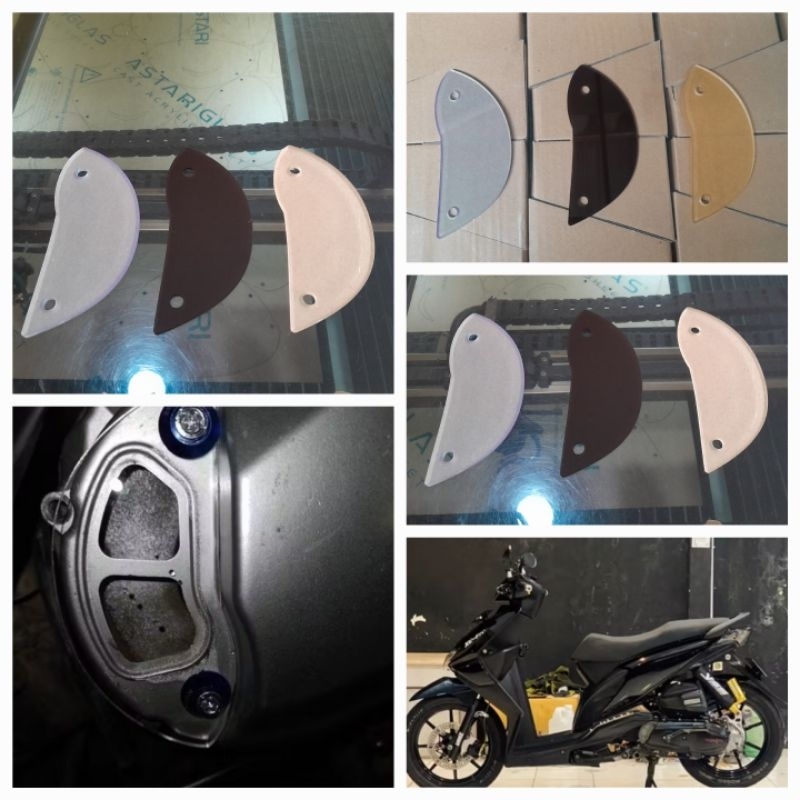 COVER CVT BEAT KARBU SCOOPY KARBU BEAT FI LAMA Motor Motorcycle