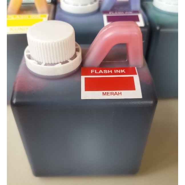 

murah TINTA STEMPEL FLASH MEDIA KES isi ml