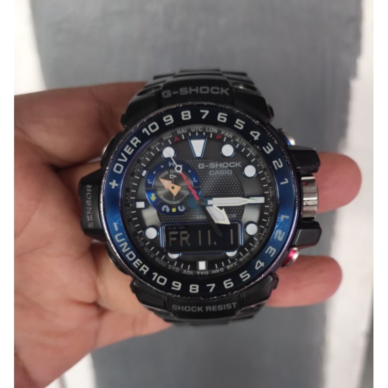 Jam Tangan Original Gshock GWN 1000 Gulfman Second