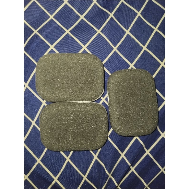 busa pad aplikator, busa poles, pad poles motor mobil hitam kotak