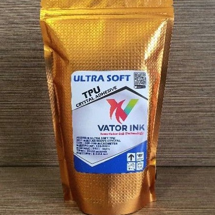 

KP8 VATOR TPU ULTRASOFT 1kg CRYSTAL DTF ADHESIVE LEM SABLON PLASTISOL