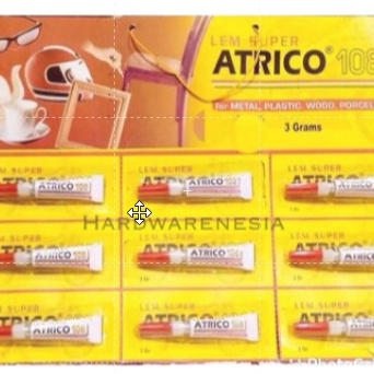 

Potongan Lem Glue ATRICO 1 isi 3 gram Per LUSIN RENCENG