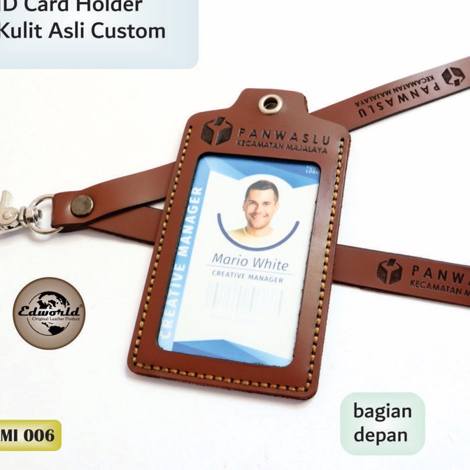 

KF7 Case ID Card Kulit Asli