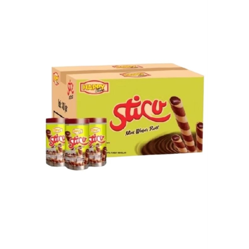 STICU WAFER MINI ROLL Chocolate 30gr x 30 Toples