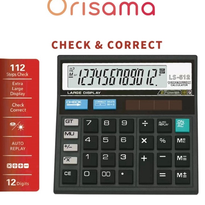 

Sale Kalkulator 12 Dit Calculator Check Dual Two 2 Power