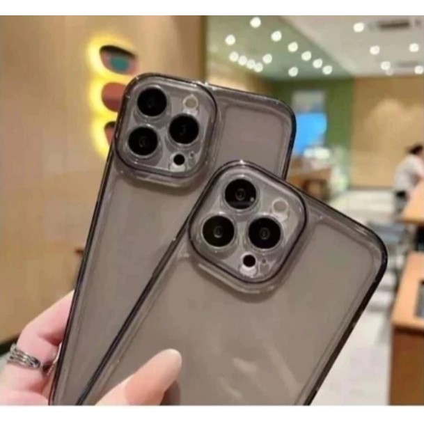 Soft Case Samsung M14/M23/M32/M33/M34/M54 Space Grey Transparan Soft Case TPU Tebal Full Cover