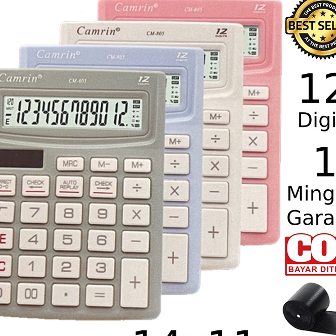 

Super Kalkulator Warna CM85 12 Dit Calculator Check Dual 2 Power