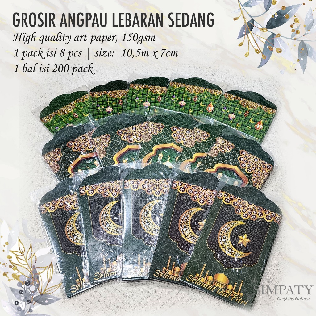 

TERMURAH! Grosir Angpau Lebaran / Amplop Lebaran SImpaty High Quality