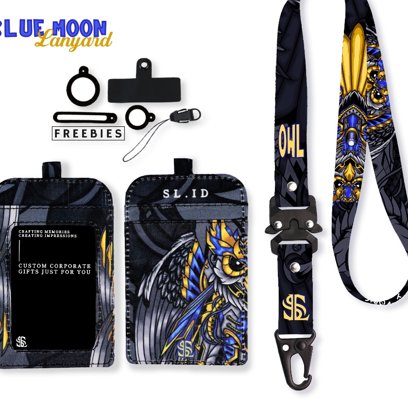 

Langka SLID Id card Holder Edition 3 Month Bluemoon