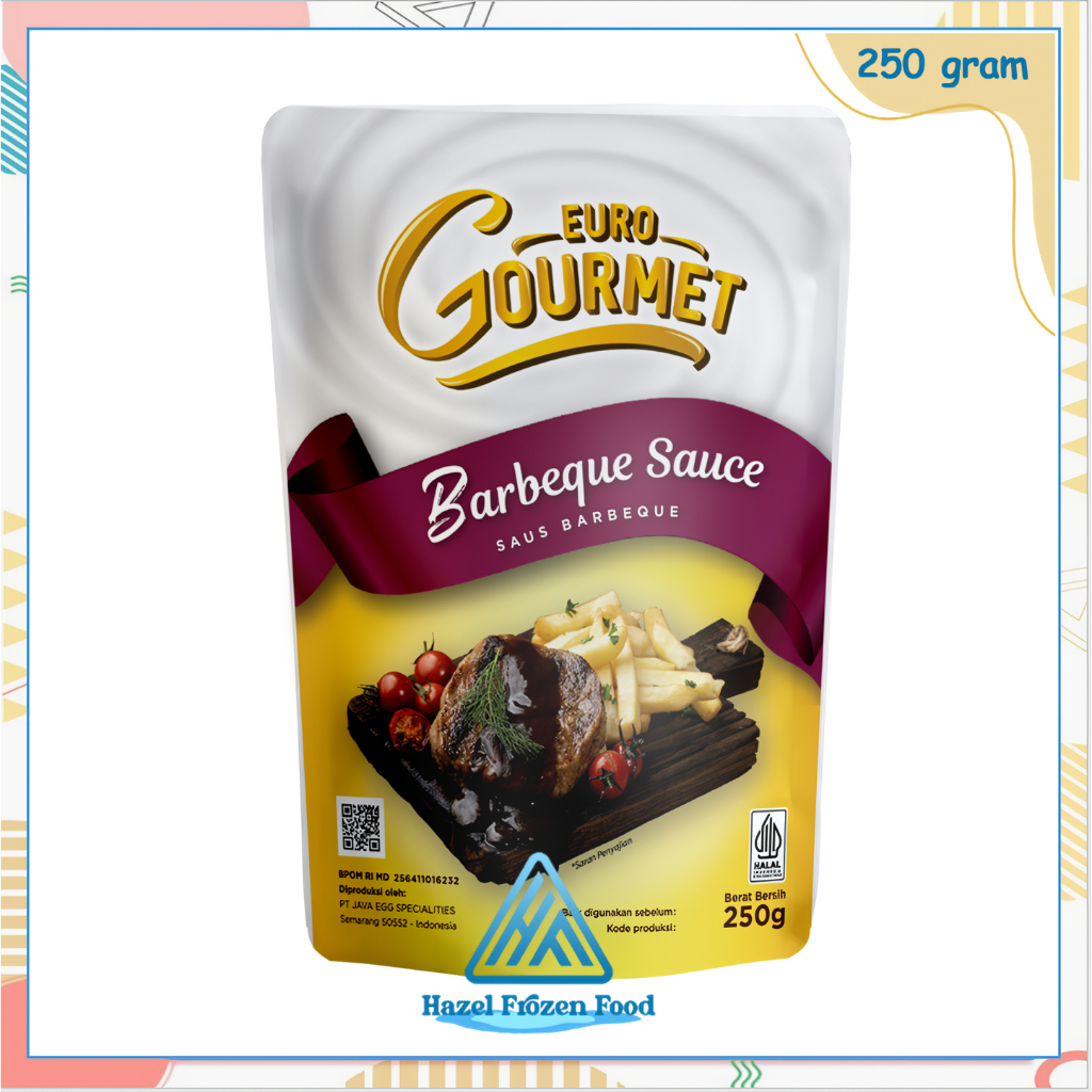 

Euro Gourmet Saus Barbeque / Barbeque Sauce 250 g Karawang