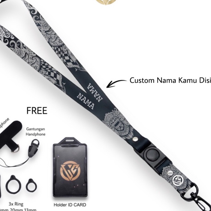 

KP8 Craft Barong Series Custom Nama Various Size