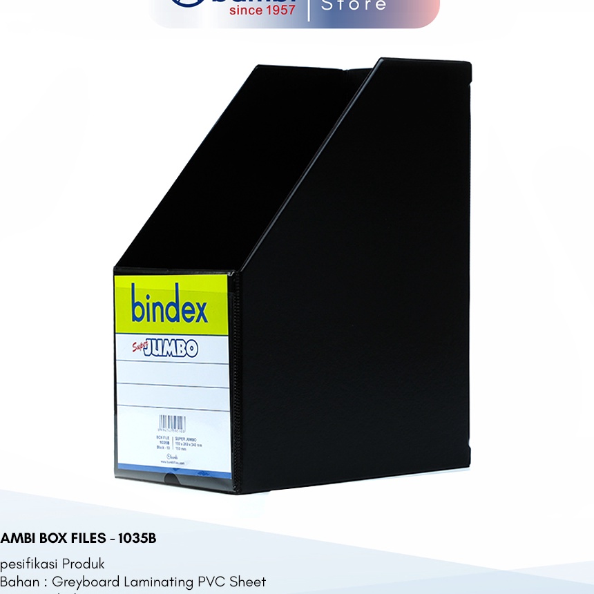 

Cepat Bindex Box File Magazine JUMBO SIZE 15 cm All Colour Box Arsip Box Storage Box Dokumen kode 135B